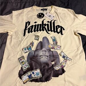 Graphic Short Sleeve Tee - Cream